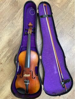 Vintage German Stradivarius Copy Violin-Full Size
