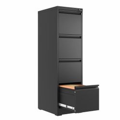 4 Drawers File Cabinet 