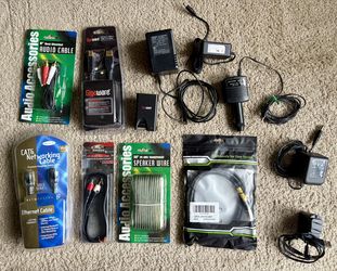 Lot Of Cables, Adapters, Transformers