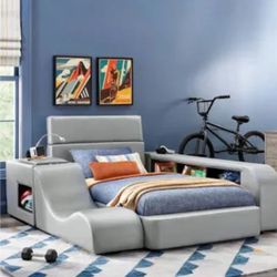 Recharged Blue Tooth Bed Set