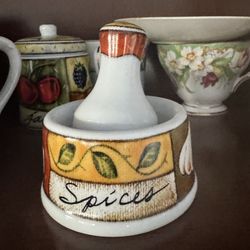 $10 mini porcelain mortar and pestle set from the Uptown Market collection by Joie (MSC International)