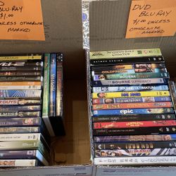 DVDs & Blu-Rays Lots of Titles See Selection Below