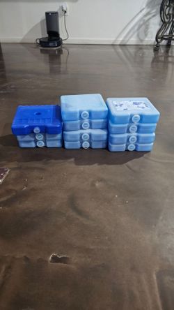 Blue ice packs