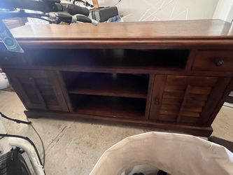 Dark Wood Entertainment Center