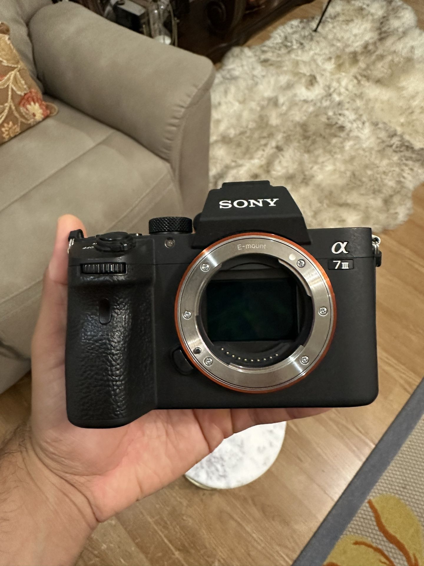 Sony - Alpha a7 III Mirrorless 4K Video Camera (Body Only) - Black