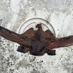 Metal Eagle Plaque 