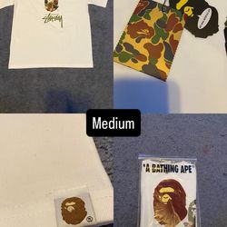 Bape shirt size medium lmk