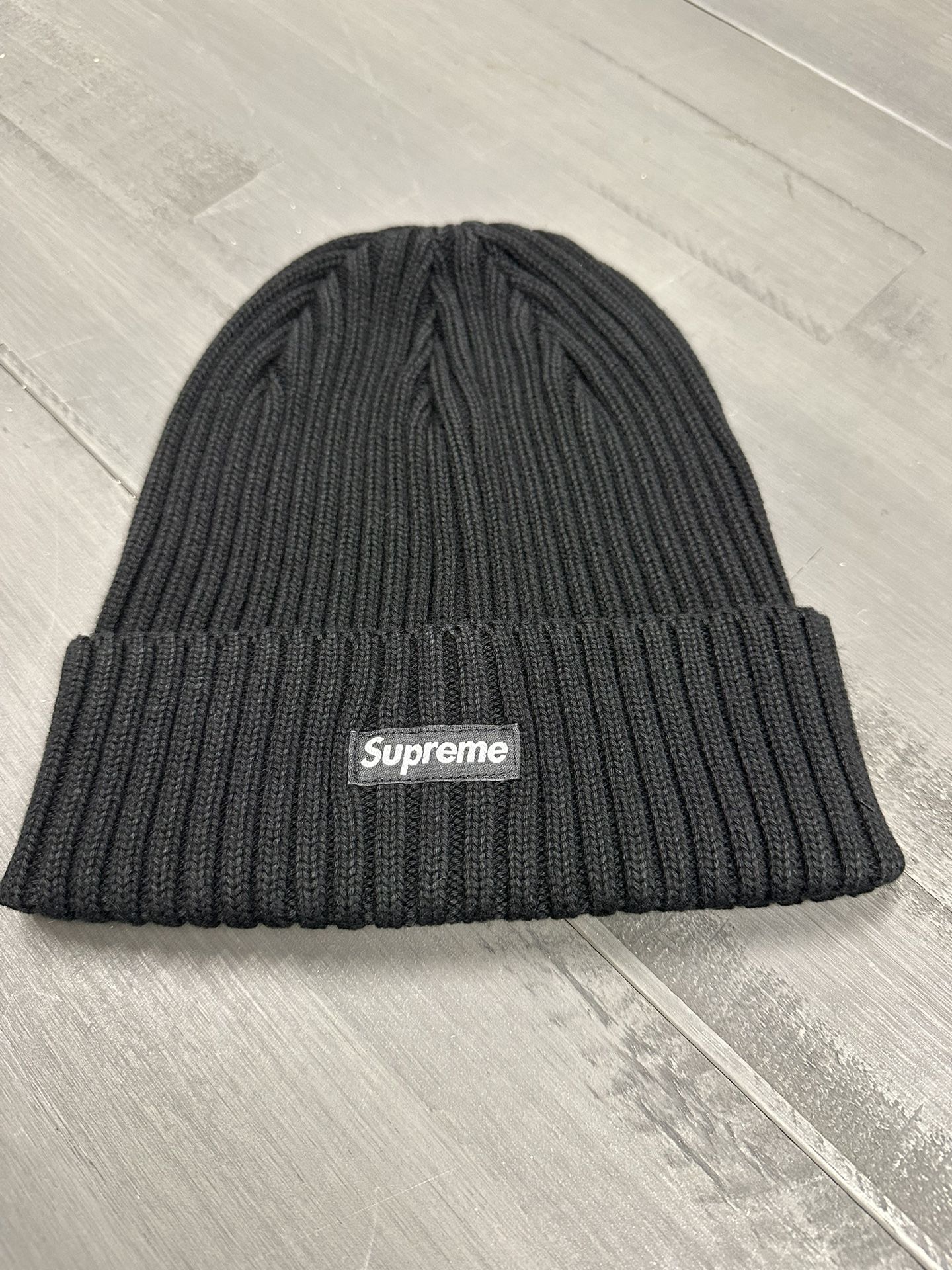Black Supreme Beanie - New, Never Worn