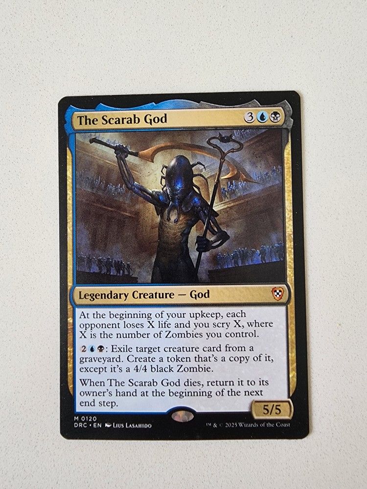 MTG Scarab God 0120