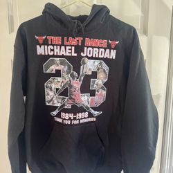 Micheal Jordan “Last Dance” hoodie - adult medium 