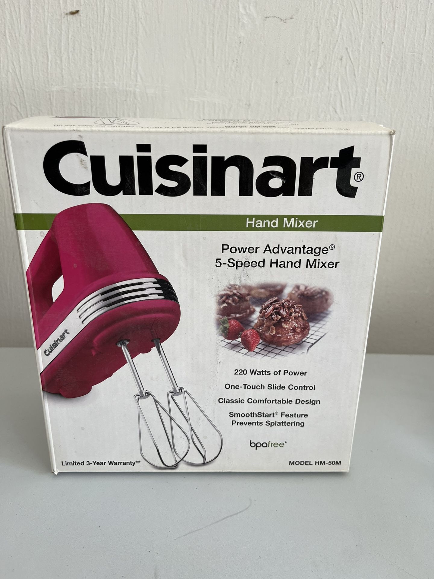 Cuisinart Hand Mixer 5 Speed HM-50M
