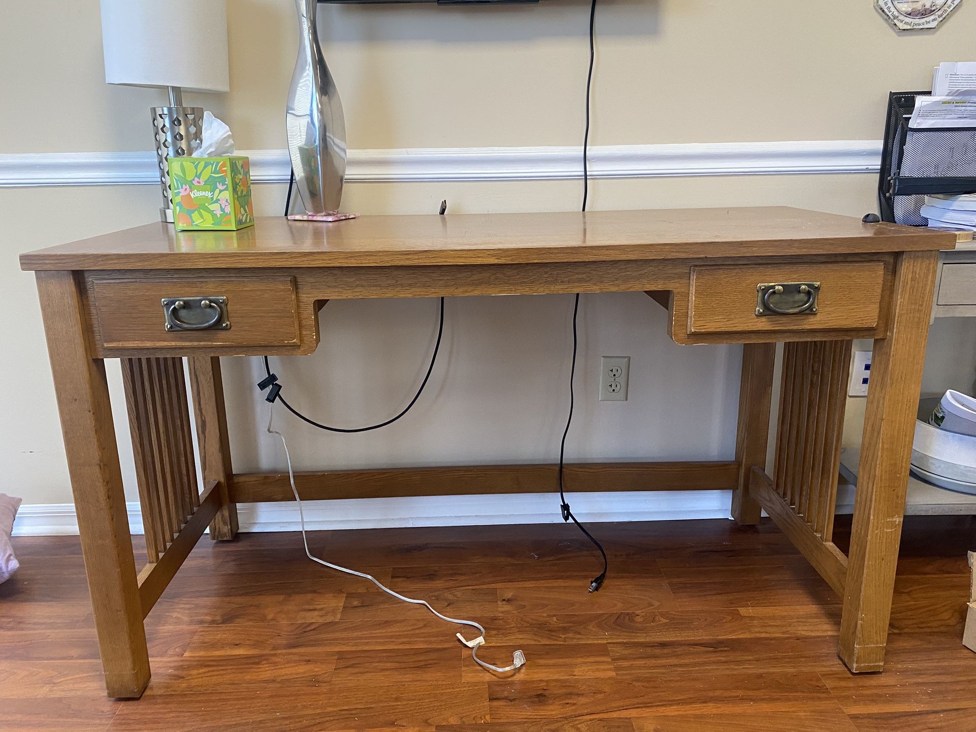 Solid Wood Desk