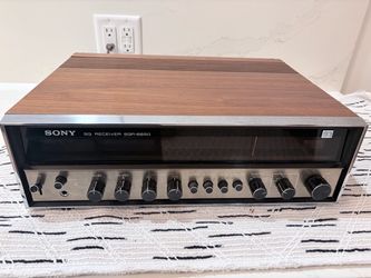 Sony SQR-6650 Vintage Receiver - Made in Japan - FOR PARTS