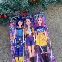 K Pop Demon Hunter Dolls