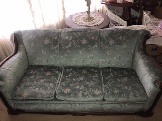Antique sofa and chair