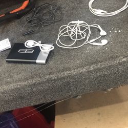 Portable Charger iPhone Charger And Headphones