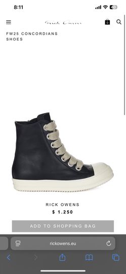 Rick Owens DRKSHDW Jumbo Lace