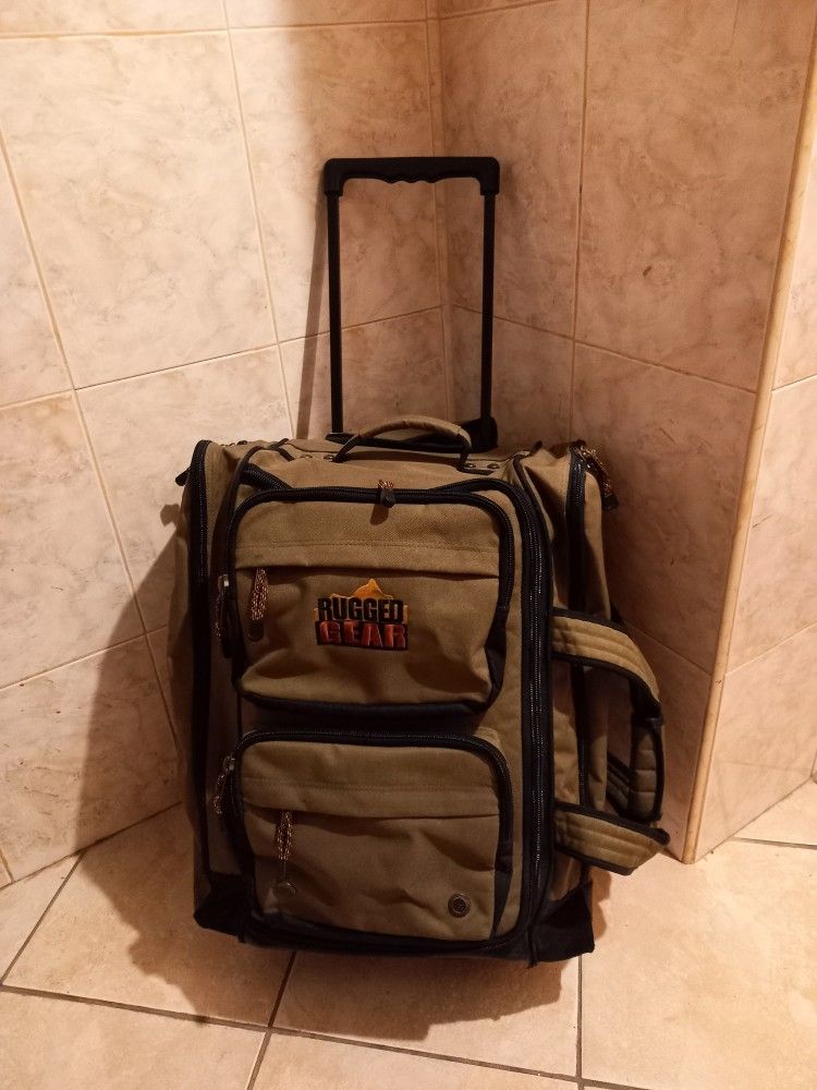 Extra Large Heavy Duty
Multi Pocket
Rugged Gear Hiking
Travel Bag/ Duffle Bag/ CarryOn/ BackPack
WITH WHEELS
$65