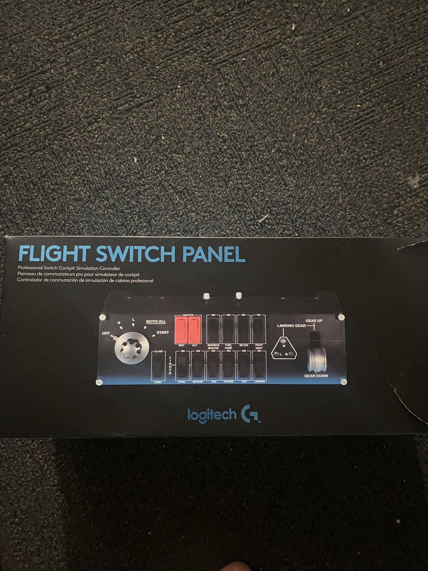 Logitech Flight Switch Panel 