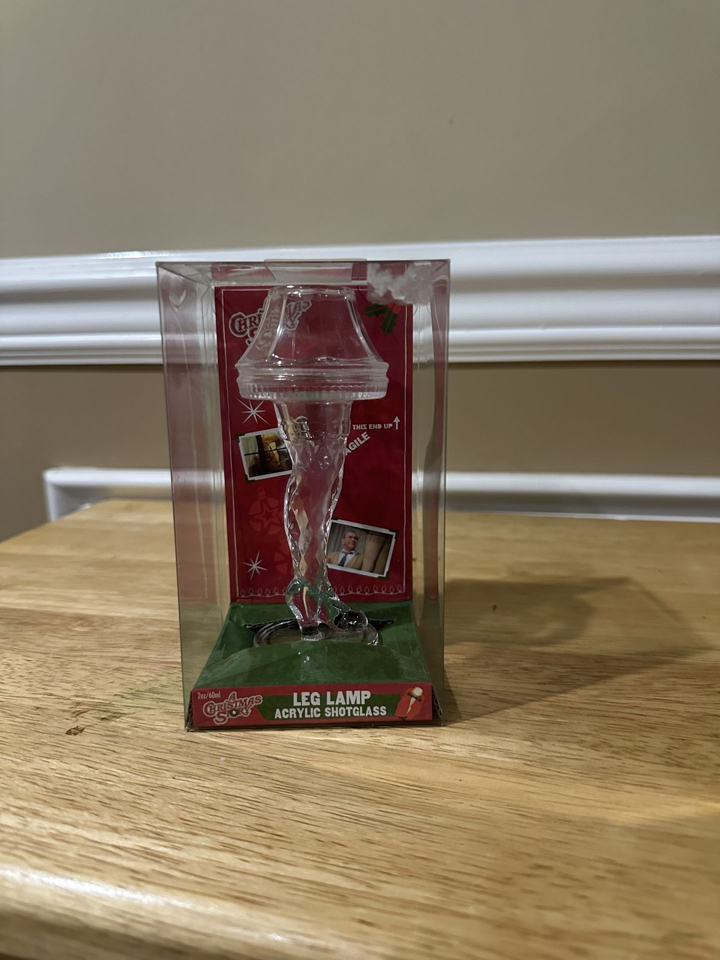 Brand New Acrylic Leg Lamp Shot Glass