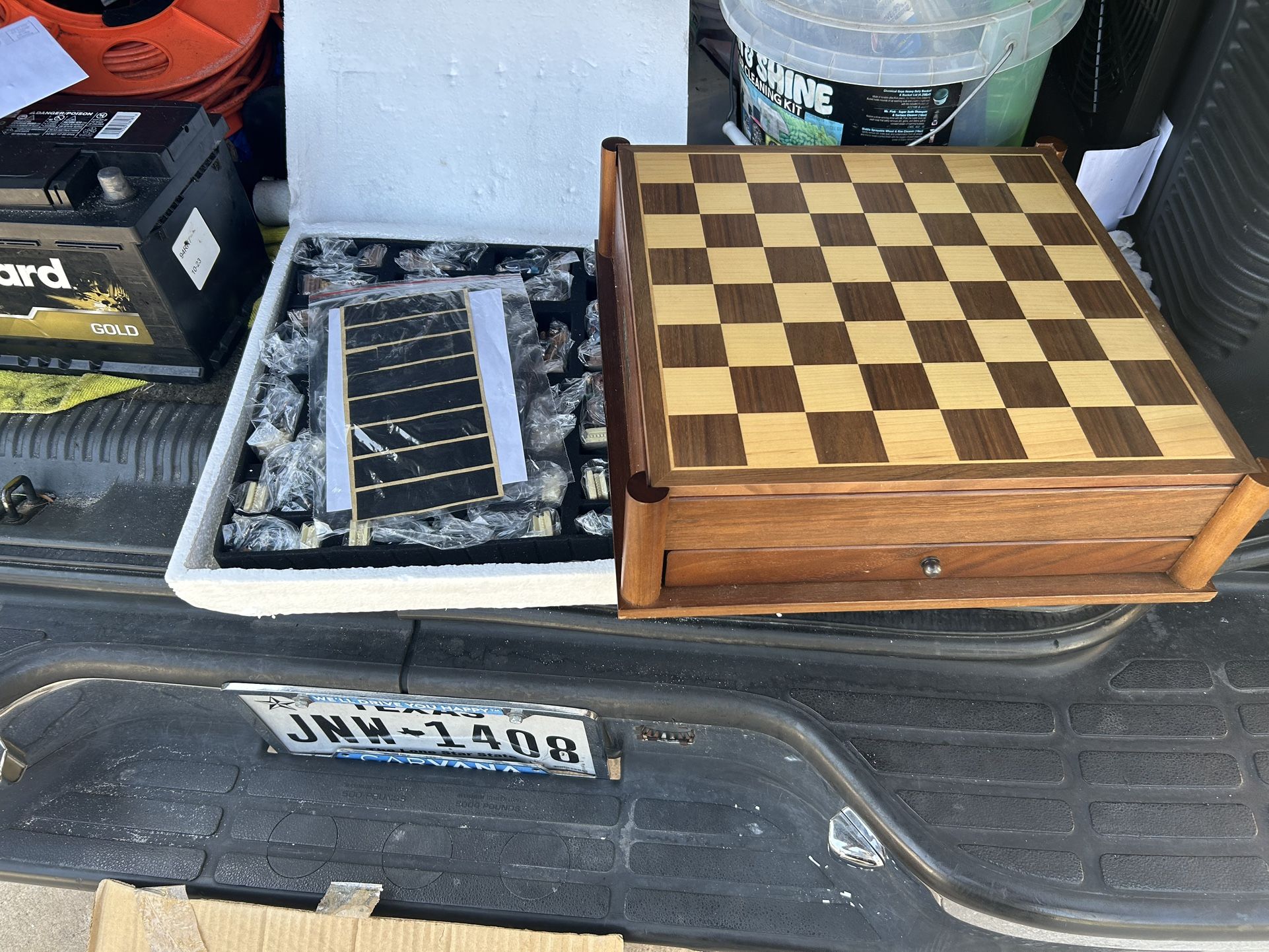 Chessboard Army Reserve Pieces
