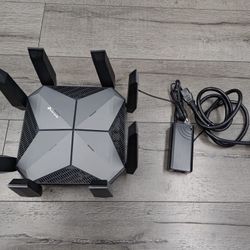TP-LINK AXE16000 Quad-Band 7 Ports Wi-Fi 10Gbps Gaming Router