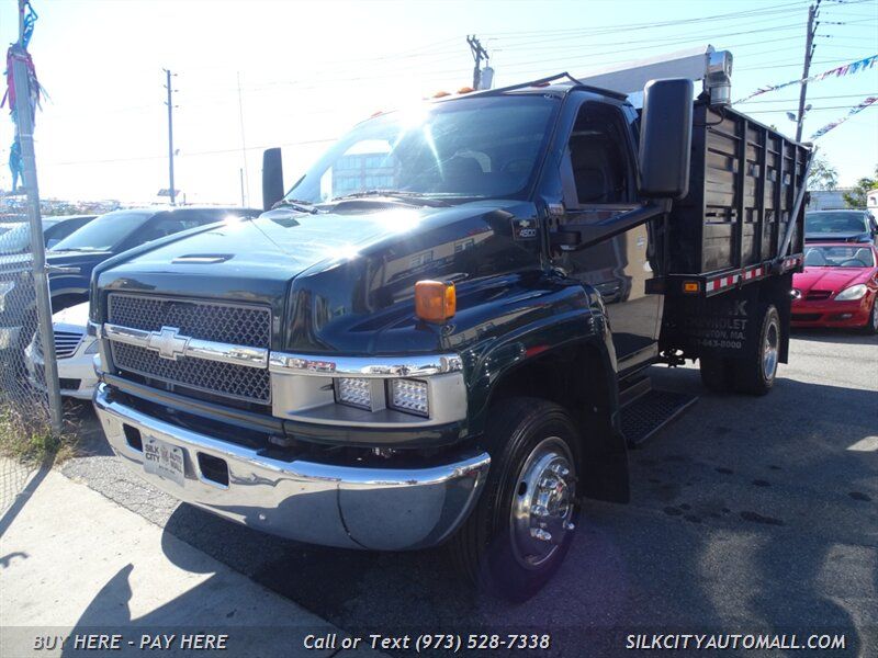 2004 Chevrolet KODIAK  4500 HD MASON DUMP TRUCK 4X4 DIESEL