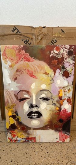 Modern Marilyn Monroe Canvas Wall Art