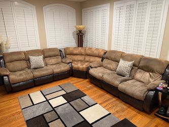 Large Reclining Sectional Sofa
