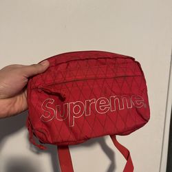 Supreme Red Side Bag