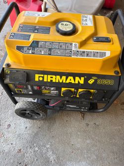 Firman 3650 Portable Gas Generator