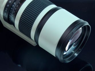 1000mm f6.3 telephoto manual focus lens. With 2x adapter and polarizing filter.