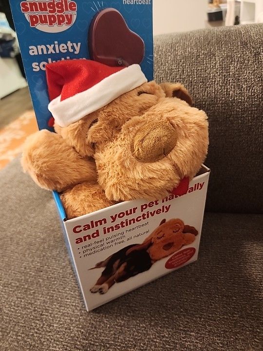 Original Snuggle Puppy Heartbeat Stuffed Toy for Dogs. Pet Anxiety Relief NEW