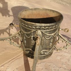 Antique  Cast Iron Victorian Christmas  Tree Stand