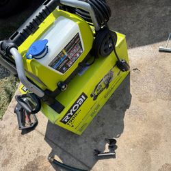 1900 PSI 1.2 GPM Cold Water Wheeled Corded Electric Pressure Washer by RYOBI