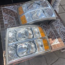 Chevy Silverado headlights