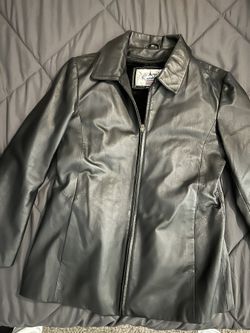 Black Leather Jacket/ Women’s $60