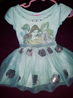 Disney princesas vestido 2 años....dress princess