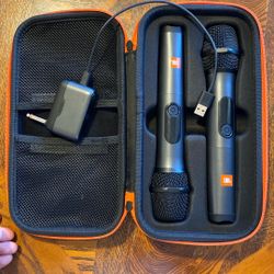 Jbl Wireless Microphones with Case