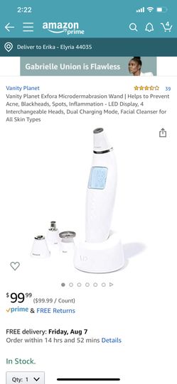Exfora microdermabrasion wand