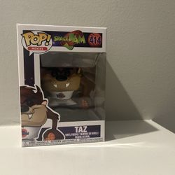 Funko Pop! Movies Space Jam Tasmanian "Taz" Devil #414 Vinyl Figure