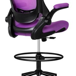2 Brand New Purple Office Chairs