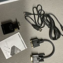 VGA to HDMI Active Converter 1080p 