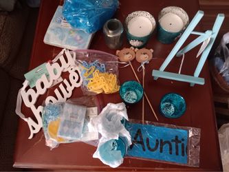 New Boy Baby Shower Decorations
