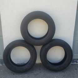 3 Used Tires P185/65R15