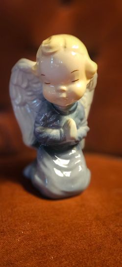 Vintage  Praying Angel Wall Planter