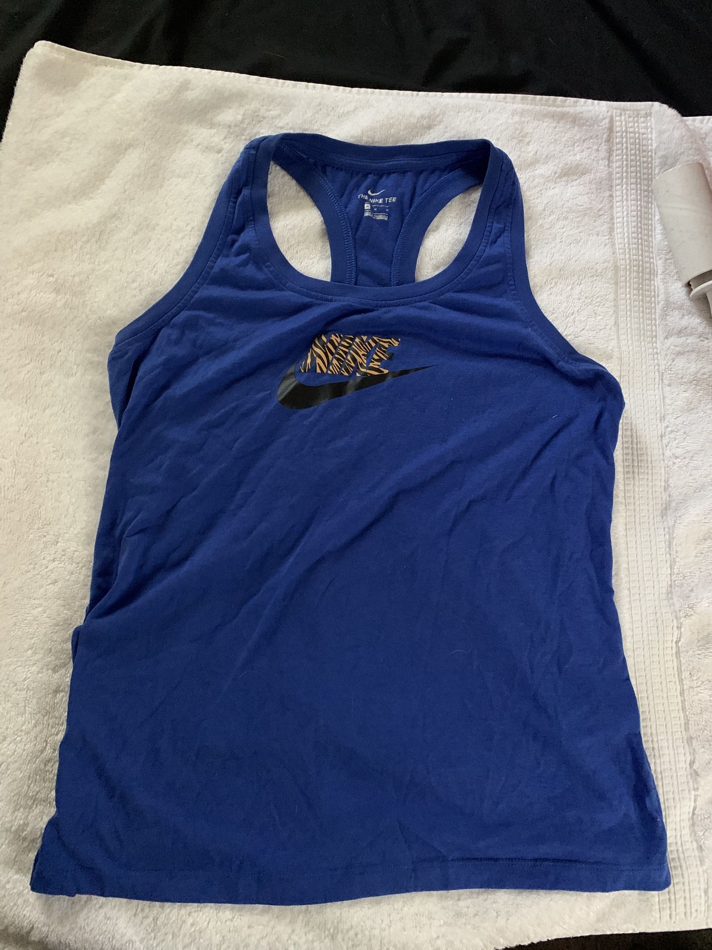 Womens M Blue Nike Tank Top