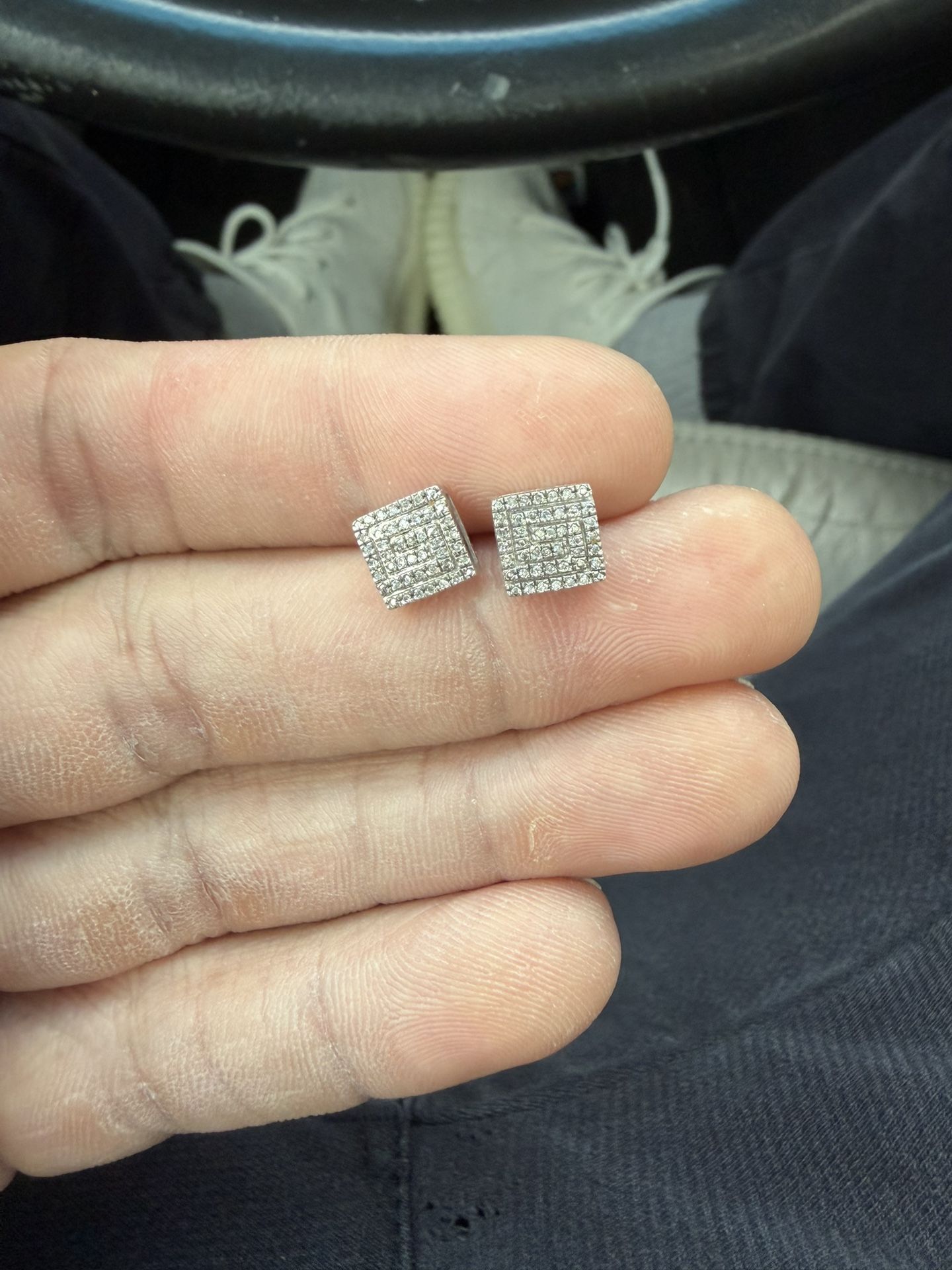 Natural diamond Earrings