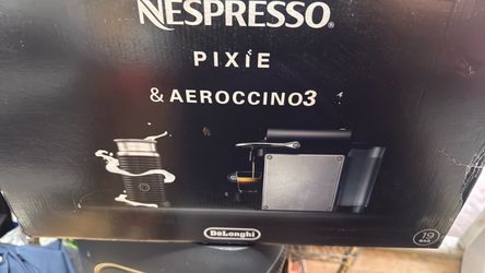 Nespresso pixie and aeroccino3