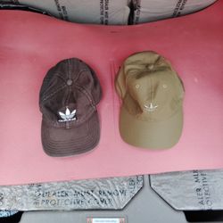 2 Adidas Hats Add To Any Lot